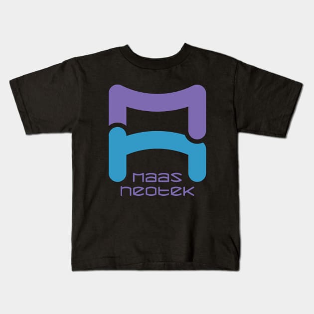 Maas-Neotek Logo Kids T-Shirt by Ekliptik